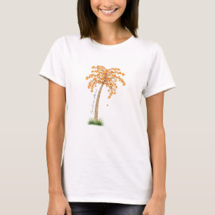 Camiseta Palma de Mapeamento Canadianos no Exterior por Muk