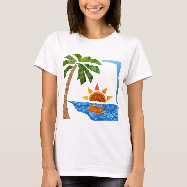 Camiseta Palma, Sun & mar (Frente)