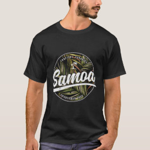 Camiseta Palmas Tropicais Samoa Samoan