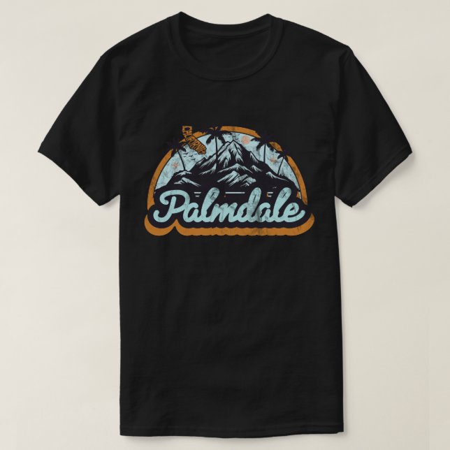 Camiseta Palmdale, Califórnia (Frente do Design)