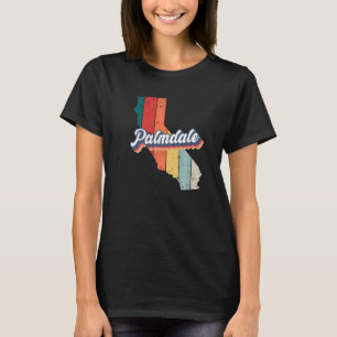 Camiseta Palmdale City Retro Vintage Hometown California Pr