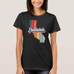 Camiseta Palmdale City Retro Vintage Hometown California Pr