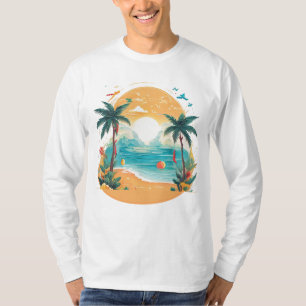 Camiseta Palmeira de Sun Beach