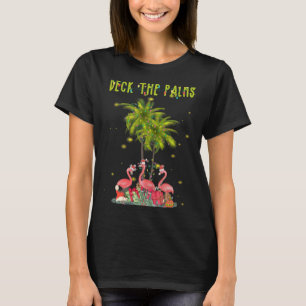 Camiseta Palmeira Palmeiras havaianas Luzes de Natal Palm F