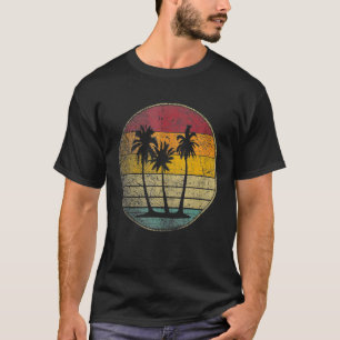 Camiseta Palmeira Praia Tropical Vintage Retro Estilo 70s 8