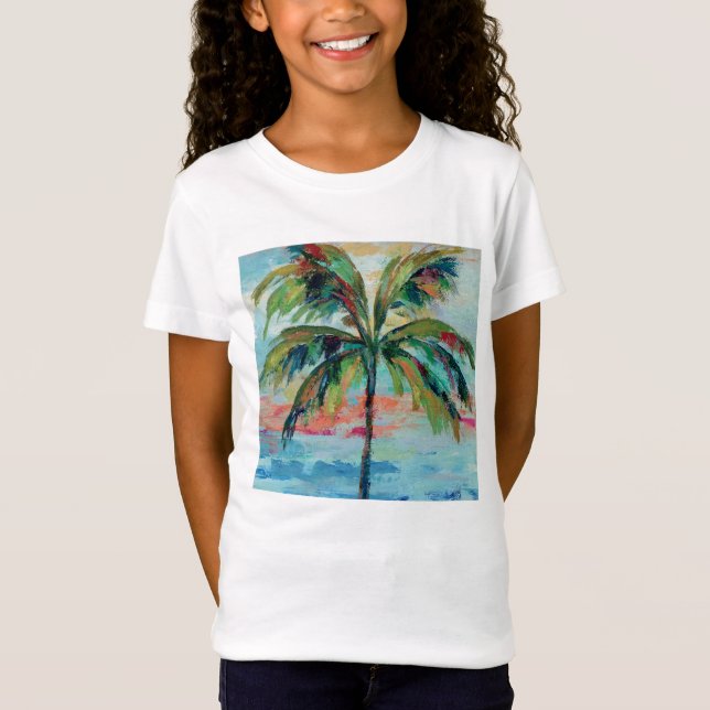 Camiseta Palmeira tropical 2 de | (Frente)