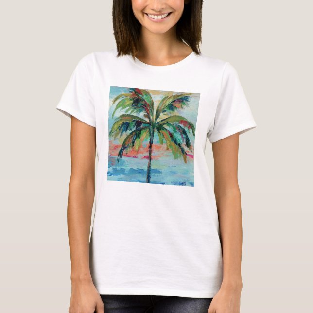 Camiseta Palmeira tropical 2 de | (Frente)