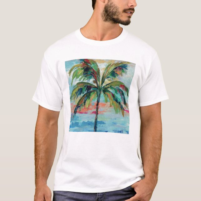 Camiseta Palmeira tropical de | (Frente)