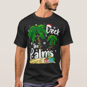Camiseta Palmeira Tropical de Natal Do Havaí