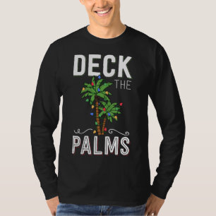 Camiseta Palmeira Tropical de Natal Do Havaí