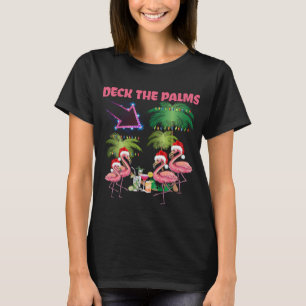 Camiseta Palmeira Tropical De Natal Tropical Tr