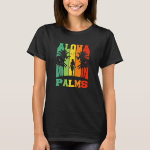 Camiseta Palmeiras Aloha Festa Tiki Ilha Tropical Havaí
