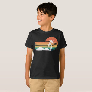 Camiseta Palmeiras no pôr do sol, Legal Beach design