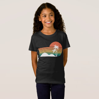 Camiseta Palmeiras no pôr do sol, Legal Beach design