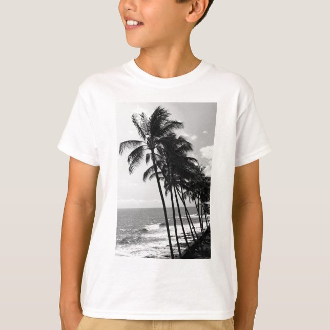 Camiseta Palmeiras preto e branco (Frente)