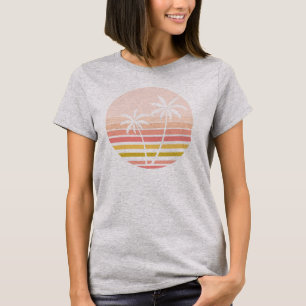 Camiseta Palmeiras tropicais riscadas