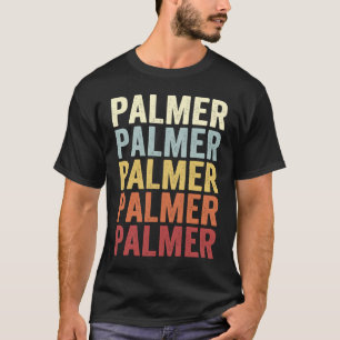 Camiseta Palmer Alasca Palmer AK Retro Texto Antigo
