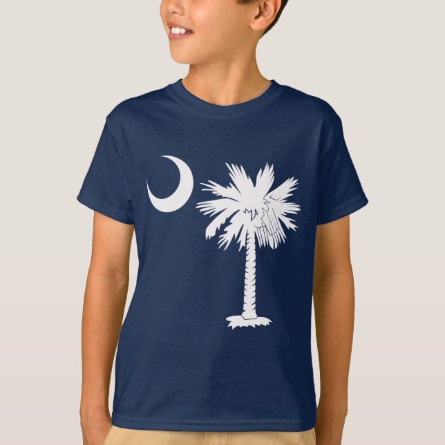 Camiseta Palmetto branco (Frente)
