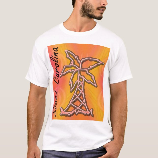 Camiseta palmetto-carolina (Frente)