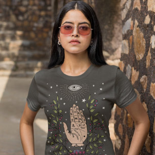 Camiseta Palmistry Chiromancy Foretelling