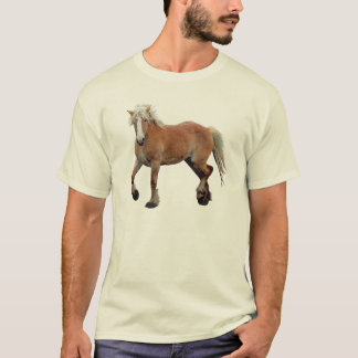 Camiseta Palomino Belga Rascunho de Cavalo Roupa