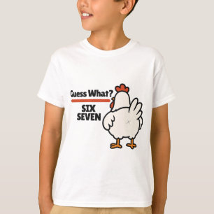 Camiseta Palpite Engraçado Qual Frango 67 Seis Sete Meme