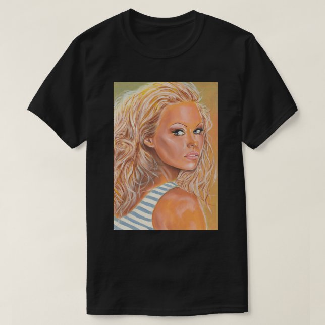 Camiseta pamela anderson (Frente do Design)