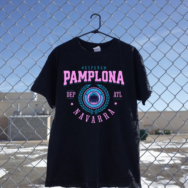 Camiseta Pamplona Navarra España (Camiseta Pamplona Navarra España)