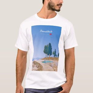 Camiseta Pamukkale, Turquia - Piscinas Termais