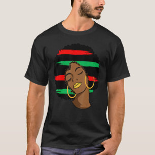 Camiseta Pan African UNIA Flag Black History Afro American