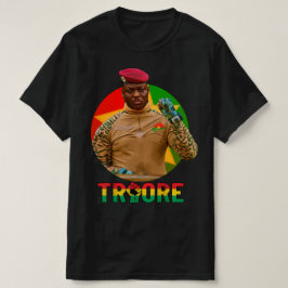 Camiseta Pan-Africana de Ibrahim Traoré – Burquina