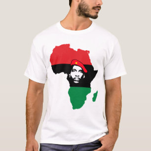 Camiseta Pan-Africano - Thomas Sankara Silhouette