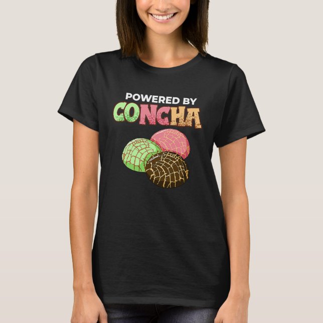 Camiseta Pan Dulce Concha - Pão Mexicano (Frente)