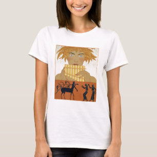 Camiseta Pan Piper, ilustração de Les Mythes de Paul
