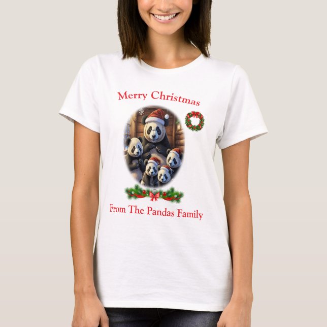 Camiseta Panada Bear Christmas (Frente)