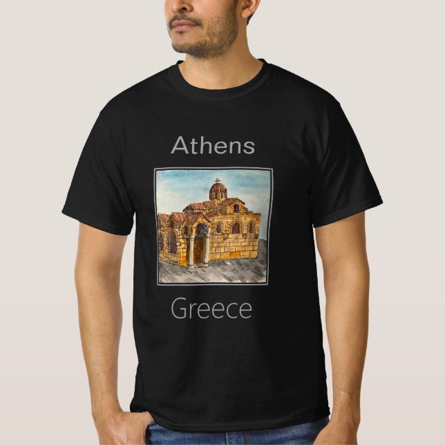 Camiseta Panagia Kapnikarea, Atenas, Grécia (Frente)