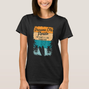 Camiseta Panamá City Beach, Flórida Flórida FL, 70 anos