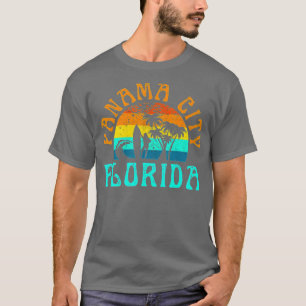 Camiseta Panamá City Beach Flórida Surfing Beach Ocean Wave
