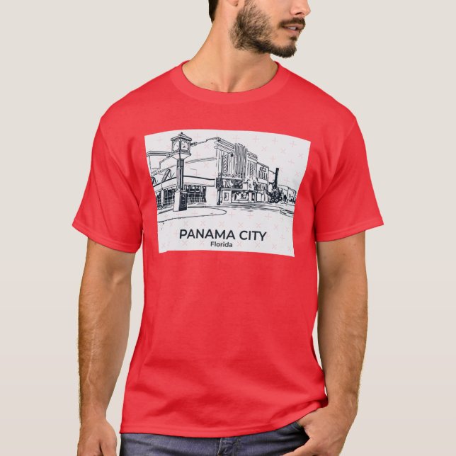 Camiseta Panama City Florida (Frente)