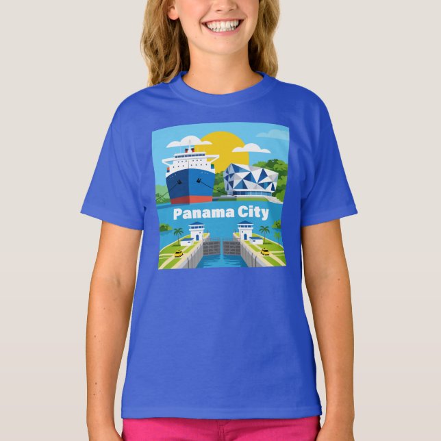 Camiseta Panama City Panama (Frente)