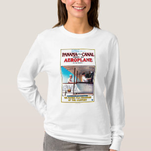Camiseta Panamá e o poster do Promo do filme do avião do