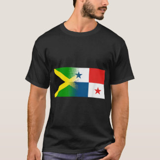 Camiseta Panamá jamaicano Bandeira Jamaica Panamá