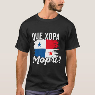 Camiseta Panamá Panamá Bandeira Dna Panameã±O Que