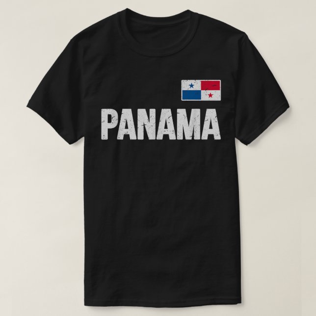 Camiseta Panama  Panamanian Flag Souvenir Love Gift  (Frente do Design)