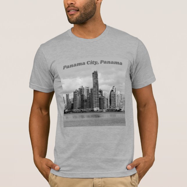 Camiseta Panamá Skyline (Frente)