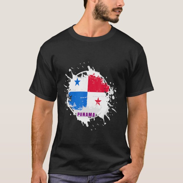 Camiseta Panamá Splash (Frente)