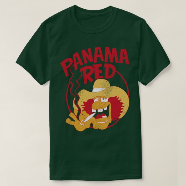 Camiseta Panamá Vermelho (Frente do Design)