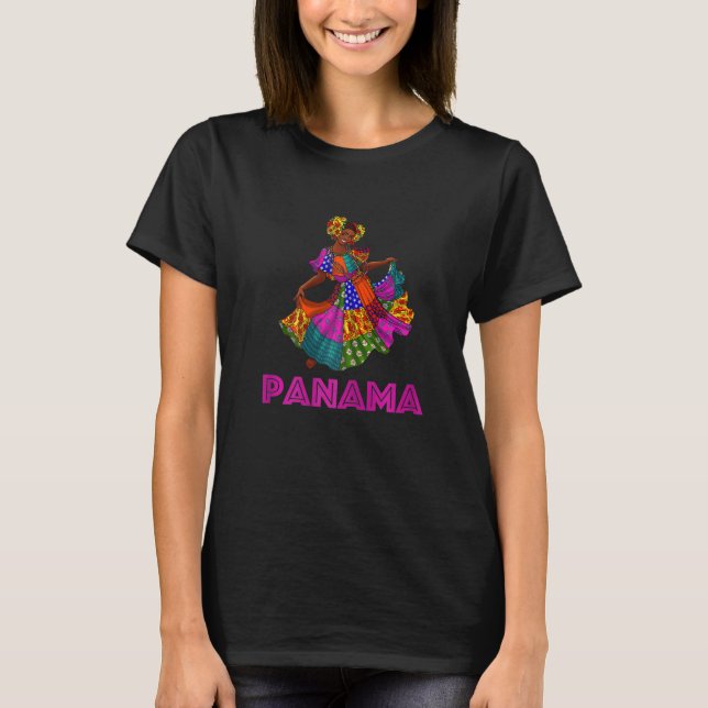 Camiseta Panamanian Cultural Tourist Tee Panama Pride & Her (Frente)