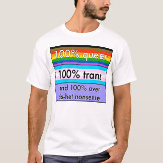 Camiseta Panasca, transporte, e sobre o absurdo do cishet