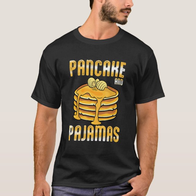 Camiseta Pancake and Pajamas design (Frente)